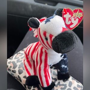 Patriot Vintage TY Beanie Babies year 2000 collectible stuffed animal donkey